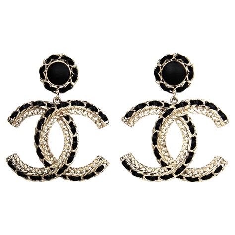 large chanel cc earrings|where to buy Chanel earrings.